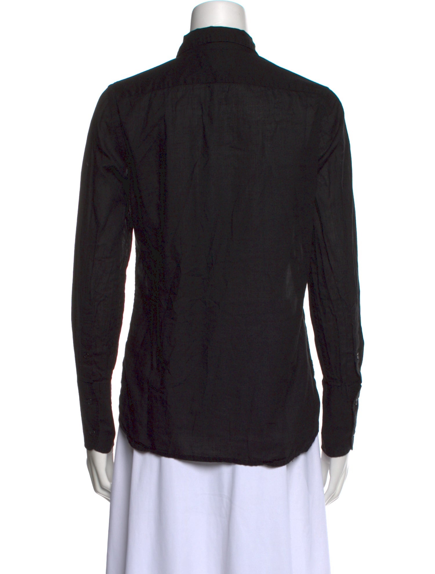 Nili Lotan Long Sleeve Button-Up Top